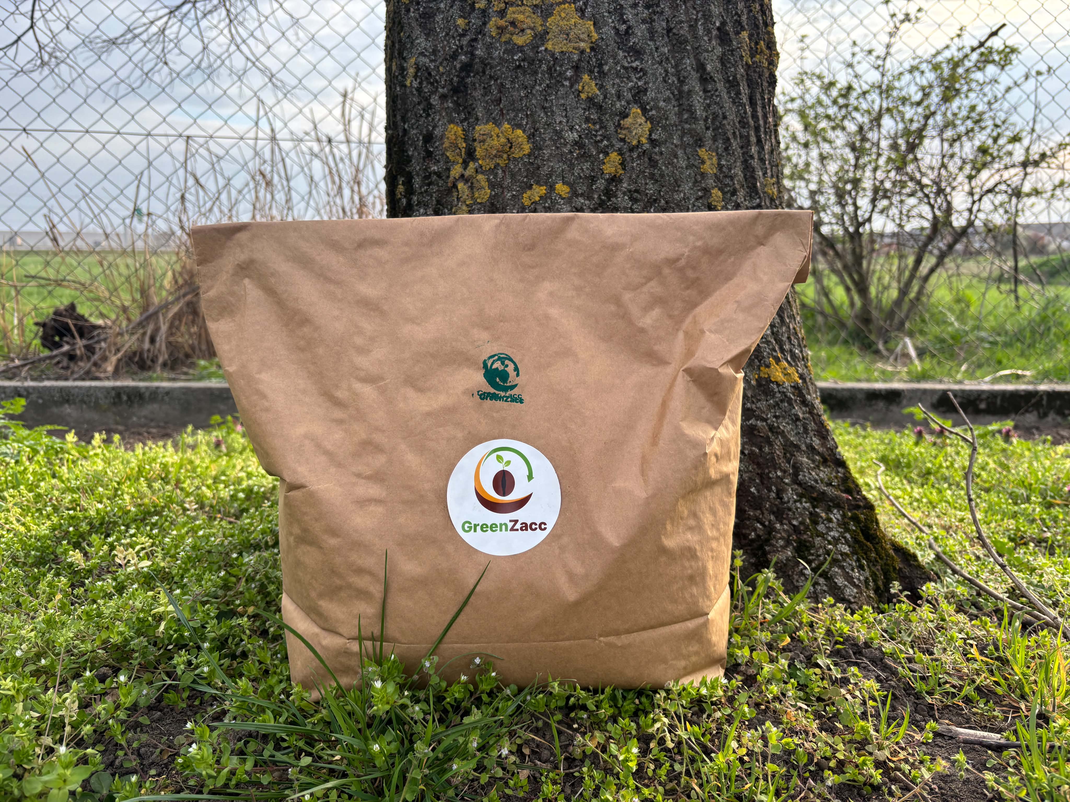 GreenZacc kávézacc zsákok gyűjtőpontnál